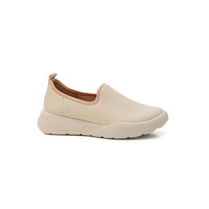 Tênis Piccadilly Fascite Feminino Anabela 949017 Off-White