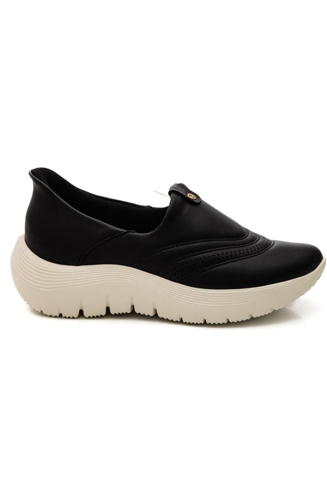Tênis Piccadilly Slip Fit Feminino 925006 Preto