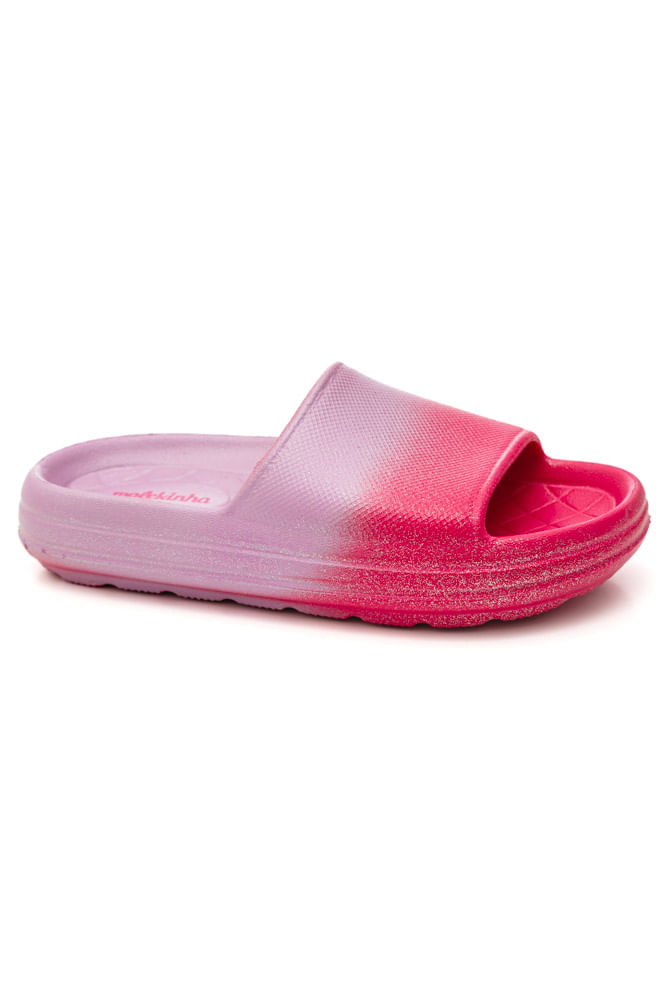 Chinelo Molekinha Slide Juvenil Menina Degradê 2338.300.30492 Pink