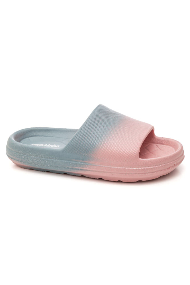 Chinelo Molekinha Slide Juvenil Menina Degradê 2338.300.30492 Rosa
