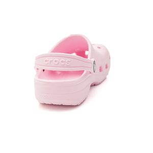 Sandália Babuche Classic Infantil Menina Crocs X206991 Rosa
