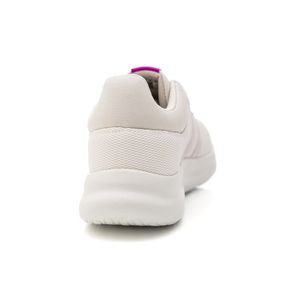 Tênis Adidas Esportivo Feminino  Lite Racer 4.0 Jr2300 Off-White