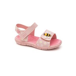 Sandália Klin Tic Tac Infantil Calce Fácil 711.157-13815 Rosa