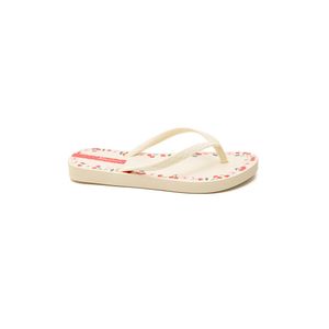 Chinelo Ipanema Juvenil Menina Day Cereja 27383-Bq428 Bege