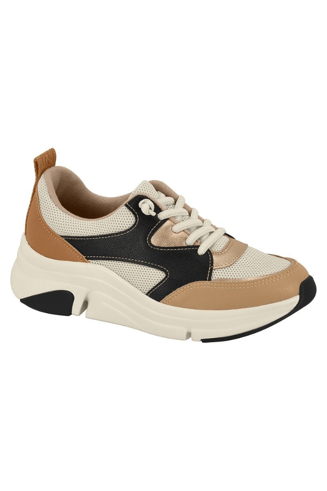 Tênis Modare Ultraconforto Feminino Amarraçao  7401.108.30408 Off-White