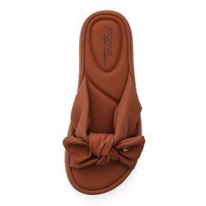 Chinelo Modare Ultra Conforto Slide Feminino Laço 7208.101 Caramelo