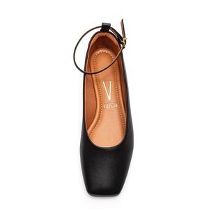 Sapatilha Vizzano Bico Quadrado Feminina 1427.207 Preto
