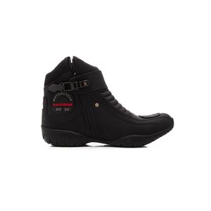 Bota Gogowear Motoqueiro Masculina Brasão Em Relevo 1001a Preto
