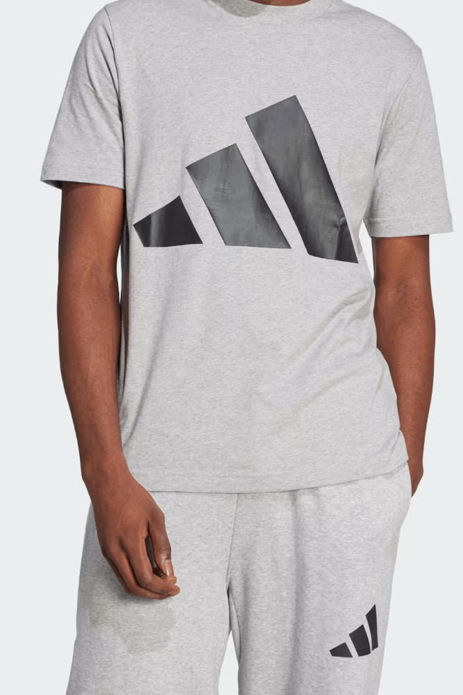 Camiseta Adidas Masculina Essentials Big Logo Je8948 Cinza