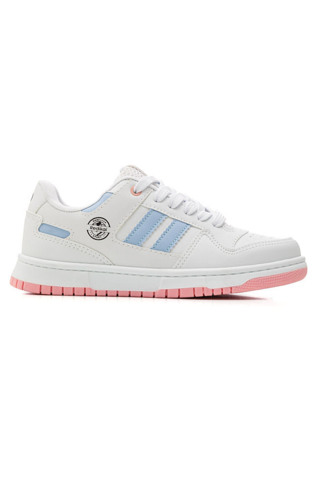 Tênis Qix Ninety Three Vulcan 07 Feminino Camurça Qxvu0048-311 Rosa