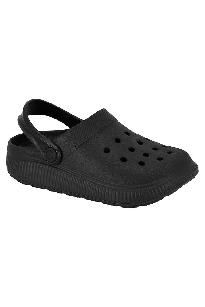 Sandália Molekinha Clog Juvenil Menina Eva 2591.100 Preto