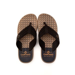 Chinelo Cartago Juvenil Menino Montreal 12515-Bo317 Marrom