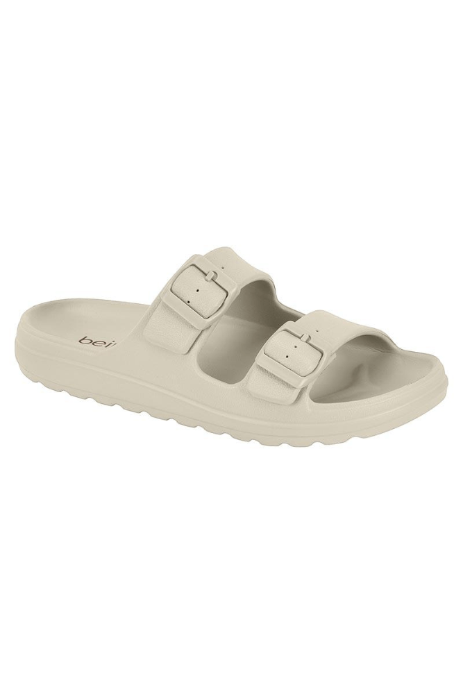 Chinelo Beira Rio Papete Feminino 8574.100.23891 Off-White