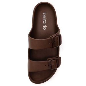 Chinelo Beira Rio Papete Feminino 8574.100.23891 Marrom