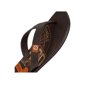 Chinelo De Dedo Cartago Masculino Dakar 10738-A0575 Marrom