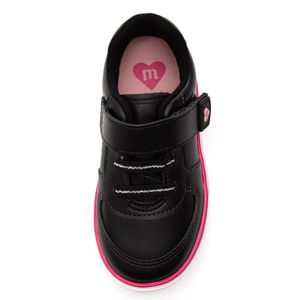 Tênis Molekinha Casual Juvenil Menina Elastico 2740.203.9569 Preto