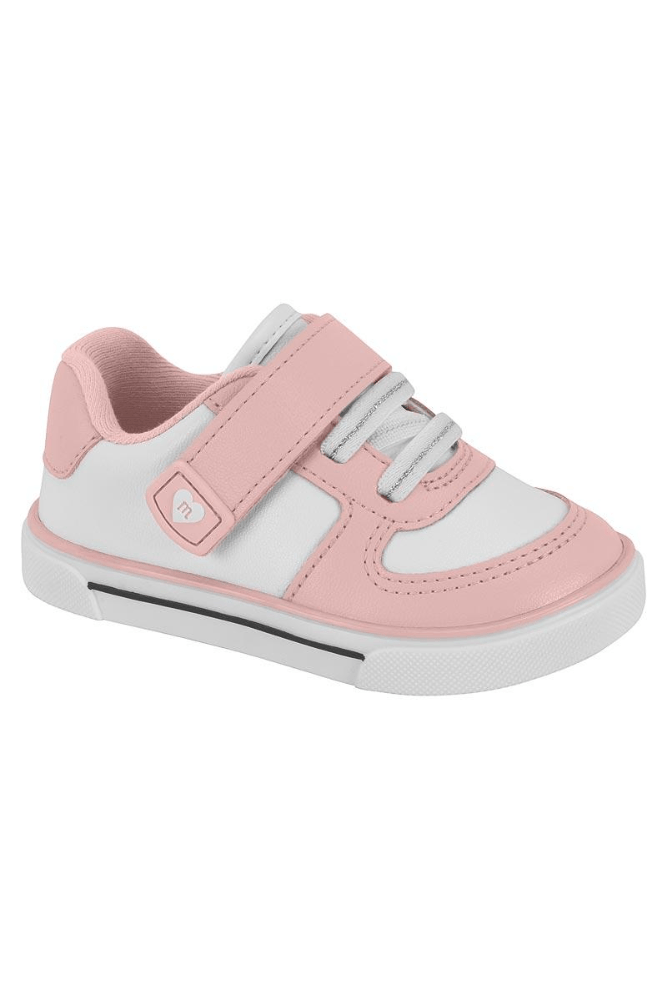 Tênis Molekinha Casual Juvenil Menina Elastico 2740.203.9569 Branco