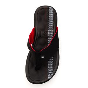 Sandália Molekinho Papete Infantil Menino Velcro 2430.102.13958 Preto