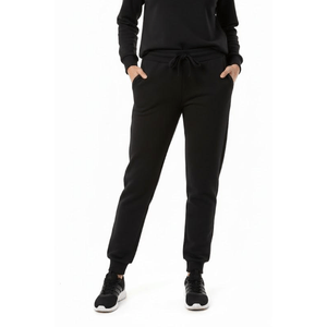 Calça Moletom Hirlogs Feminina Com Bolsos 238 Preto