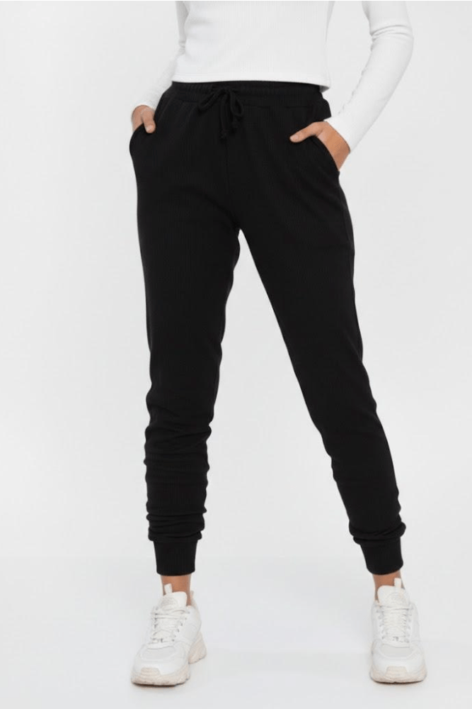 Calça Moletom Lzt Feminina Com Bolso  2409 Preto