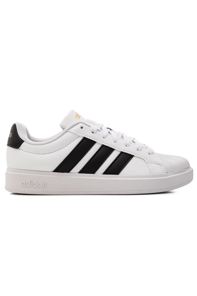 Tênis Adidas Streettalk Feminino Amarração Kj7808 Branco