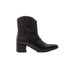 Bota Chá De Mel Country Feminino Cano Curto B981 Preto