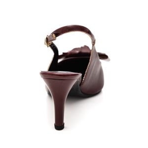 Sapato Chanel Cha De Mel 512.7404 Marsala