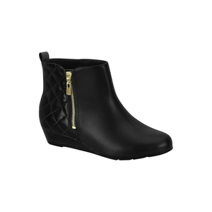 Bota Modare Ultra Conforto Feminina Cano Baixo 7076.102 Preto