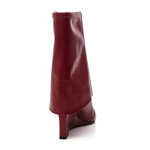 Bota Cano Alto Cha De Mel 5434.12667 Vermelho