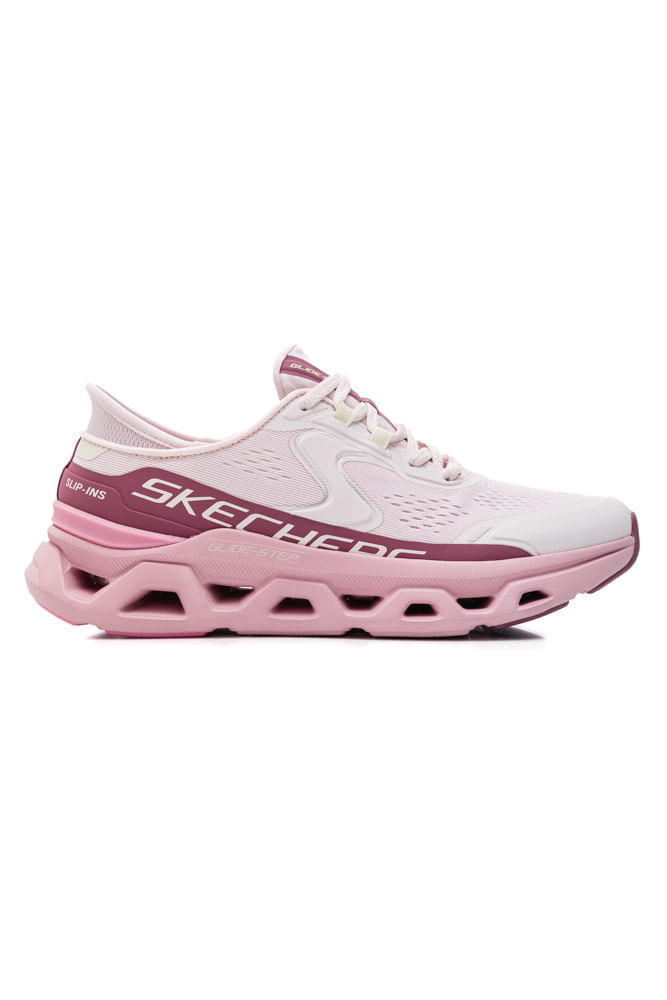 Tênis Skechers Glide-Step Altus Feminino Caminhada 150510-Ltpk Rosa