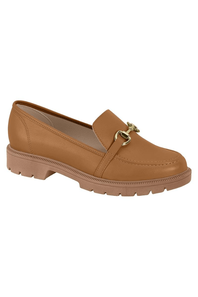 Sapato Santinelli Slingback Feminino Fivela 1636-009 Marrom