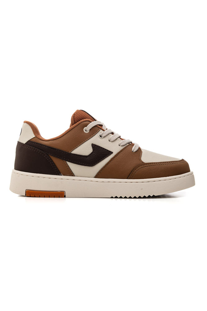 Tênis Redikal Skate Casual Masculino Rkt54301 Caramelo