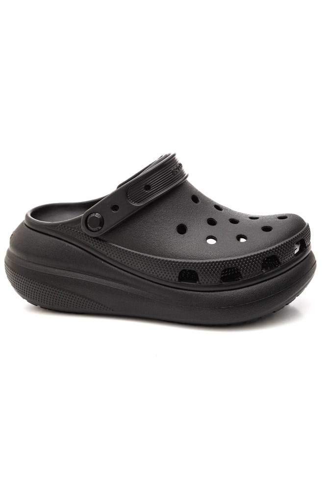 Sandália Babuche Crocs  Feminino  Traseira Pivotante 207521 Preto