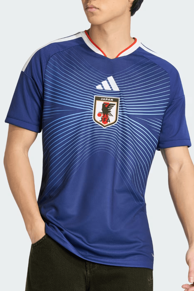 Camisa Adidas Time Japão Masculino Kd3345 Azul