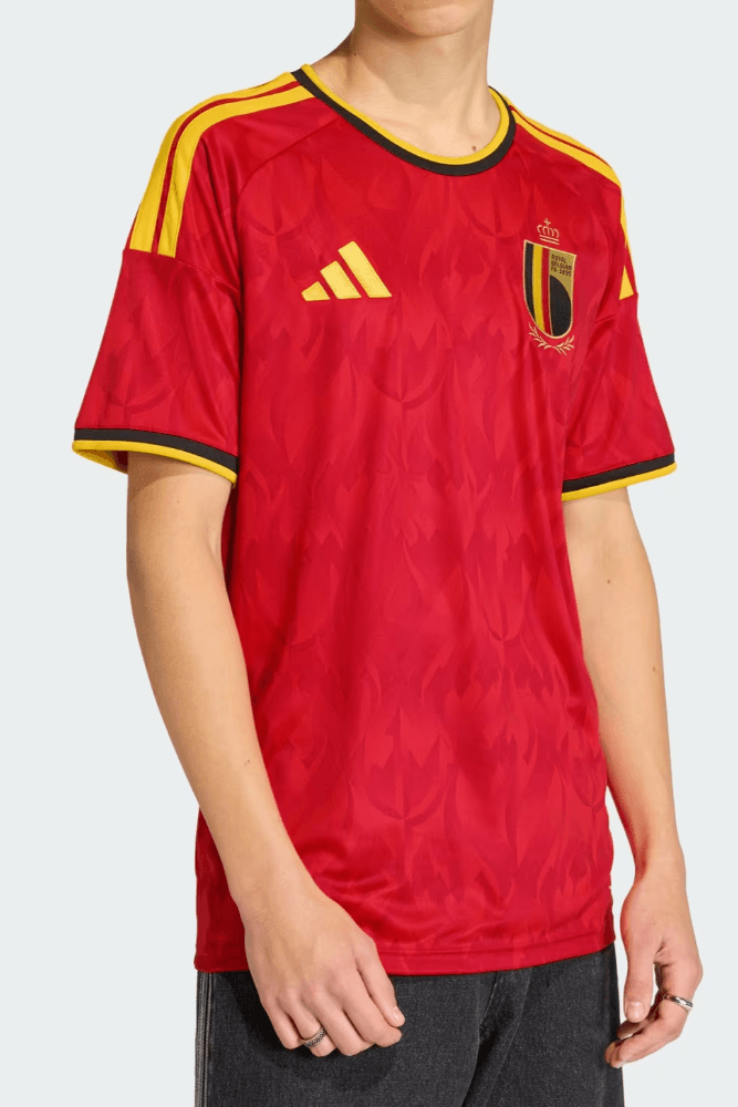 Camisa Adidas Time Bélgica 26 Masculina Jm8381 Vermelho