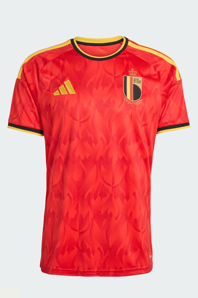 Camisa Adidas Time Bélgica 26 Masculina Jm8381 Vermelho