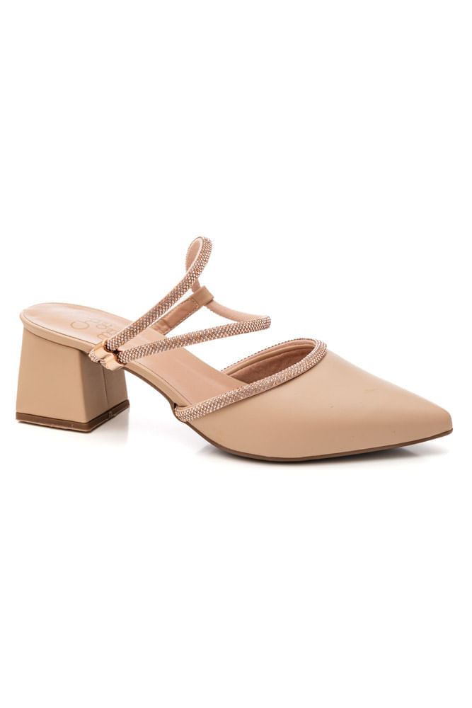 Sapato Chá De Mel Chanel Feminino Casual 164.1154 Bege