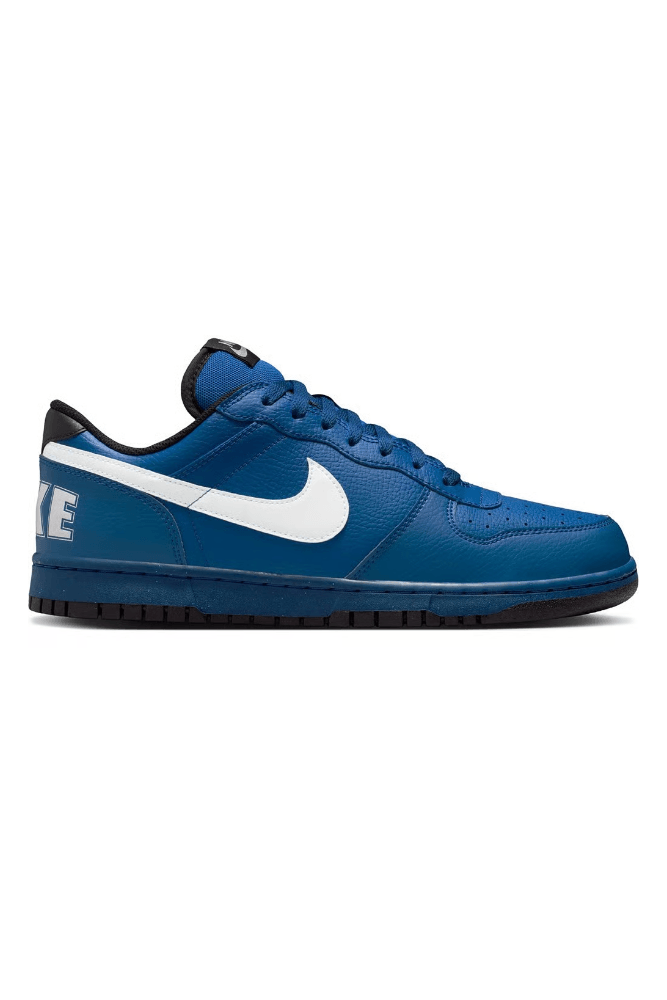 Tênis Nike Casual Masculino Big Low Couro 355152-405 Azul