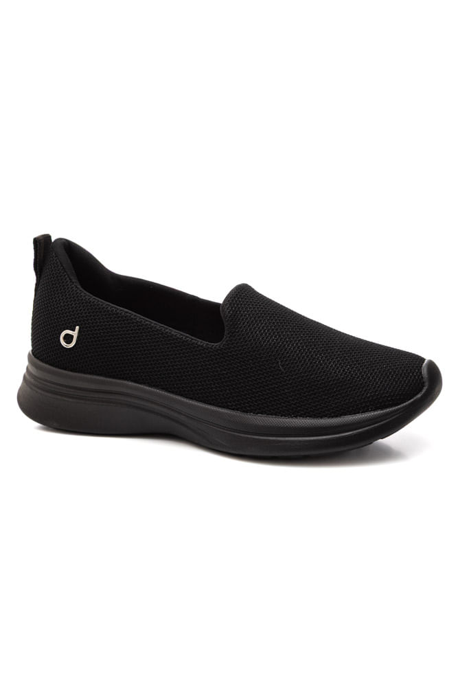 Tênis Piccadilly Slip Fit Feminino 925006 Preto