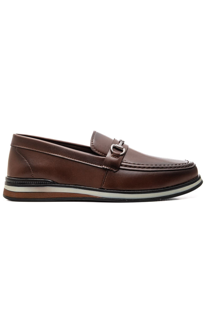Sapato West Line Social Masculino 5501 Marrom