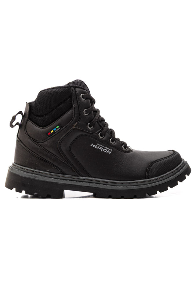 Bota Huron Casual Masculina 286 Preto