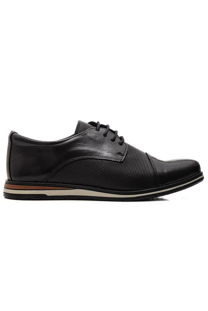 Sapato Br2 Masculino Couro 1855a Preto