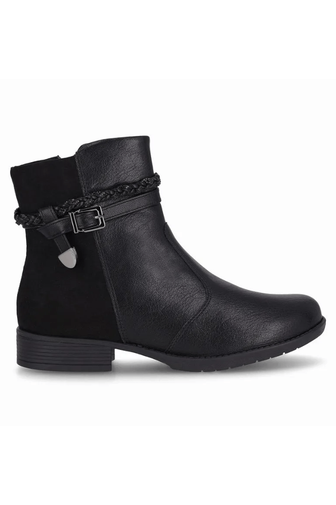Bota Piccadilly Leci Feminina 653027 Preto