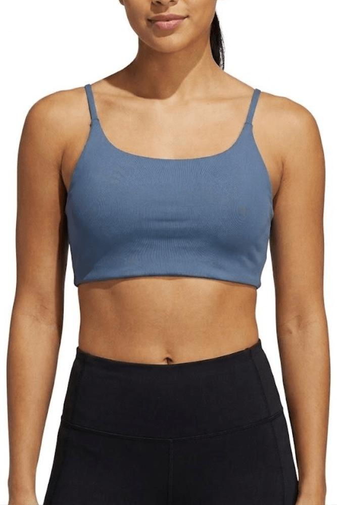 Top Adidas Esportivo Feminino Ks2620 Marinho