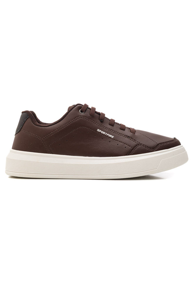 Sapatênis Sport Fire Casual Masculino 0138a Marrom