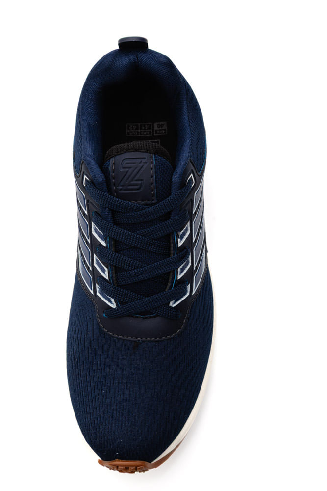 Tênis Zeuz Masculino Caminhada 107nx-34 Marinho