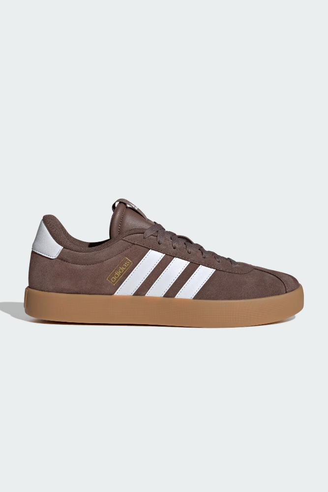 Tênis Adidas Vl Court Feminino Casual Kj7795 Marrom