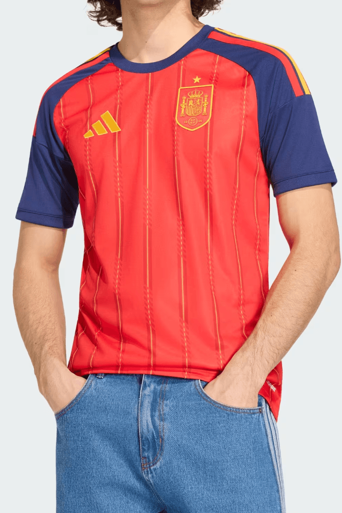 Camisa Adidas Seleção Espanha 2026/27 Oficial Masculino Jn4390