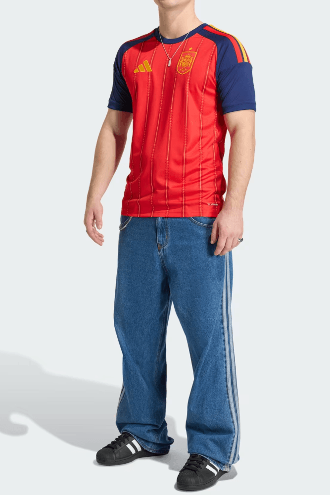 Camisa Adidas Seleção Espanha 2026/27 Oficial Masculino Jn4390