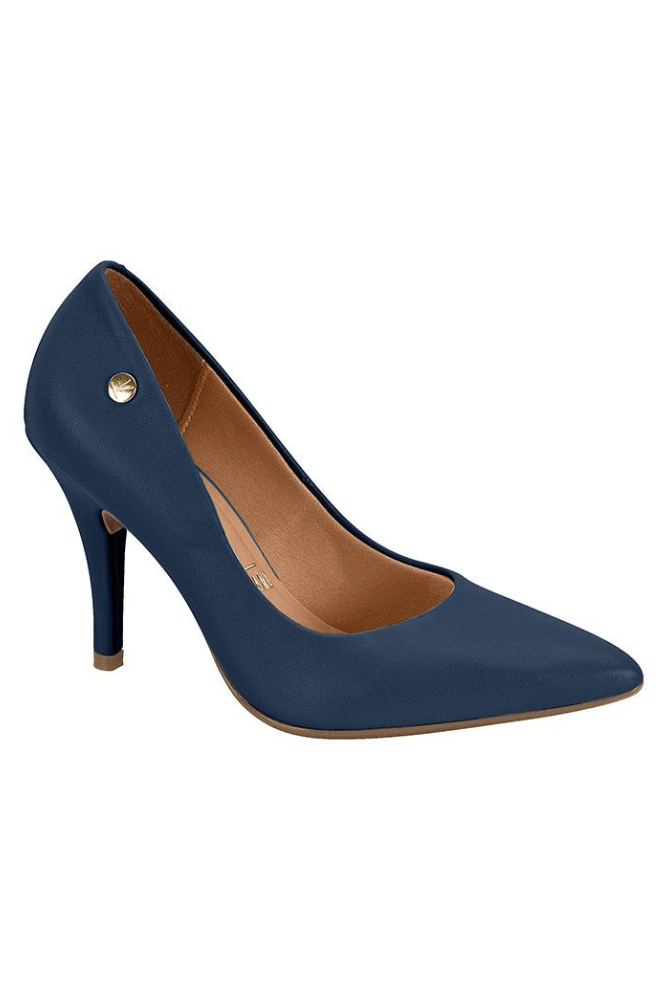 Sapato Vizzano Scarpin Pelica Feminino 1184.1101 Marinho